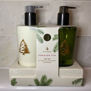Thymes Frasier Fir Sink Set - NEW